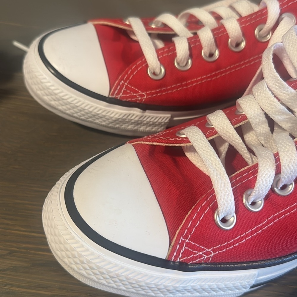 ❇️NWT❇️ Converse All Star Red Sneakers - Picture 11 of 12